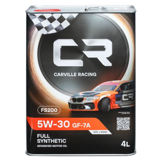 Канистра моторного масла Carville racing 5W-30 GF-7A объёмом 4 литра фото 1