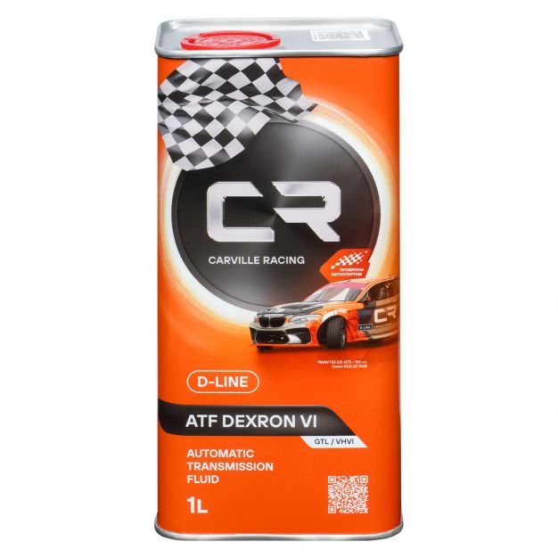 Канистра трансмиссионного масла Carville racing DEXRON VI объёмом 1 литра фото 1
