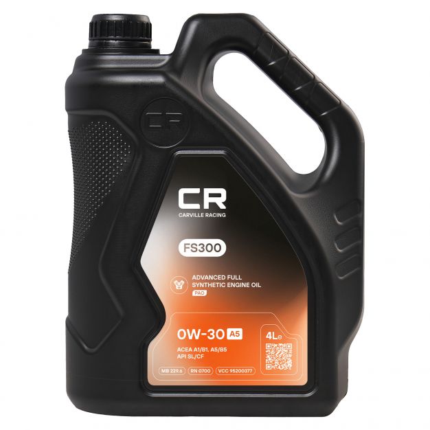 Канистра моторного масла Carville racing 0W-30 A5 объёмом 4 литра фото 1