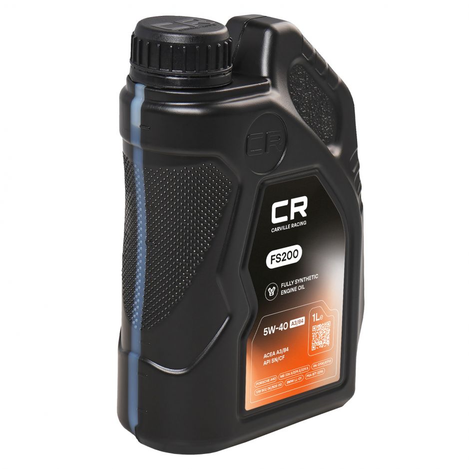 Канистра моторного масла Carville racing 5W-40 A3/B4 объёмом 1 литра фото 3