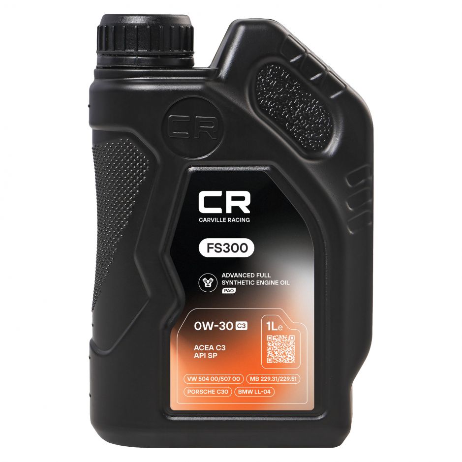 Канистра моторного масла Carville racing 0W-30 C3 объёмом 1 литра фото 1