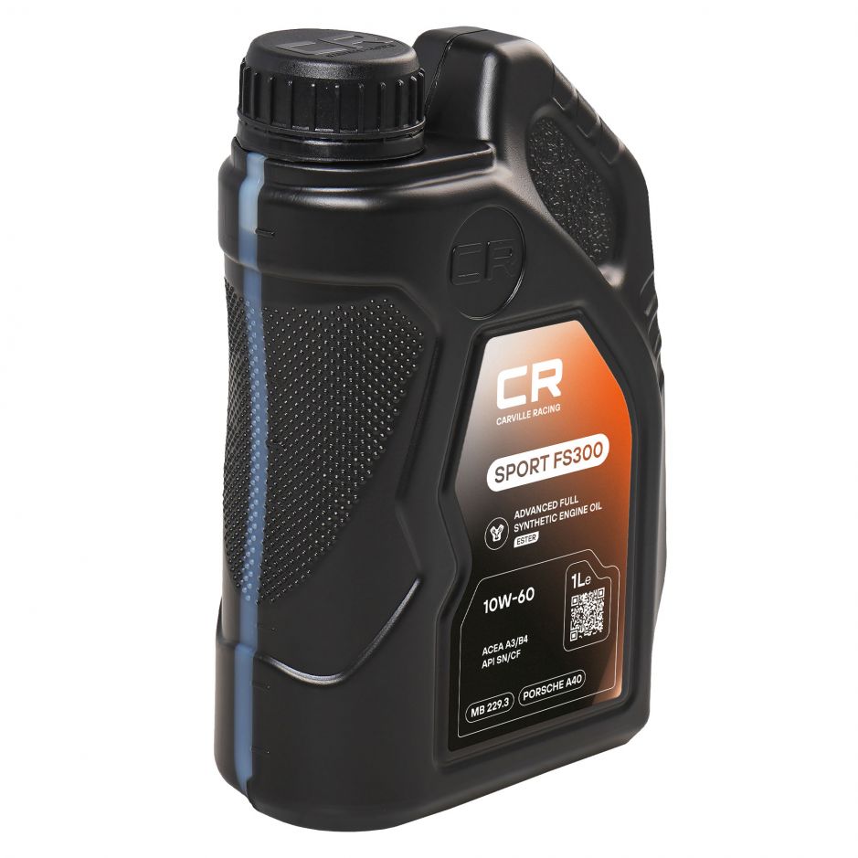 Канистра моторного масла Carville racing 10W-60 объёмом 1 литра фото 3