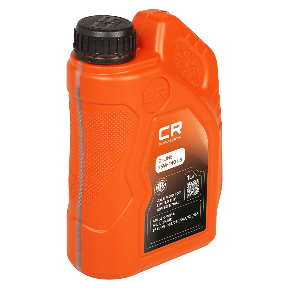 Канистра трансмиссионного масла Carville racing 75W-140 LS объёмом 1 литра фото 3