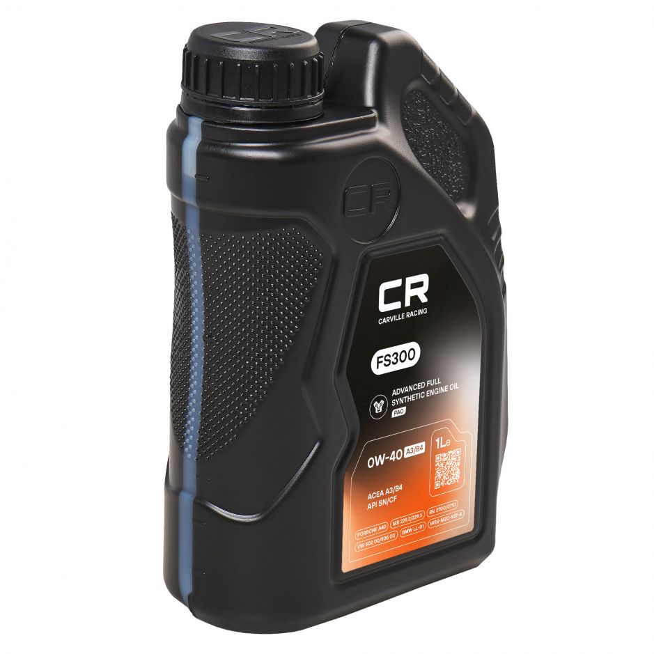 Канистра моторного масла Carville racing 0W-40 A3/B4 объёмом 1 литра фото 3